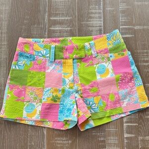 Lilly Pulitzer Vibrant Patchwork Women's Shorts 4
